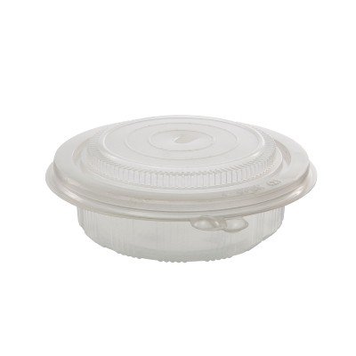 PP-BL-140-COMPARTMENT BOWL-HINGED LID CLAMSHELL