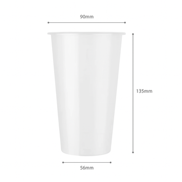 90 - 500ml (500pcs) Cup Clear | CUP-90500