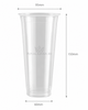 CUP-PP-95700 95 700ML PP CUPS - ROYAL KINGS AU