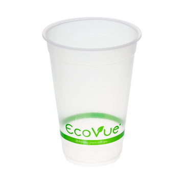 [BIODEGRADABLE] DRINKING CUPS 16OZ/500ML 1000PCS | BIO-SKP-CUP-EV16