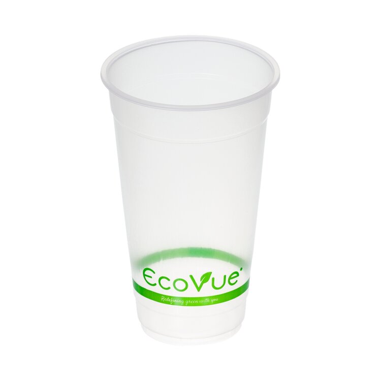 [BIODEGRADABLE] DRINKING CUPS 22OZ/635ML 1000PCS | BIO-SKP-CUP-EV22