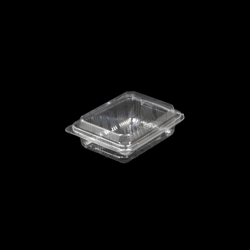 *EOL* DURABLE PLASTIC RECTANGULAR HINGED CONTAINER 1200 PCS | CP-SHT-64-2, BOX-OPS-SHT-64