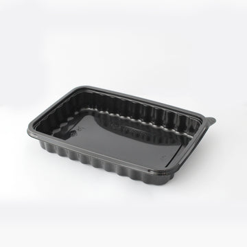 PREMIUM RECTANGULAR CONTAINERS 750 (1623 SERIES) BLACK | CON-TF1623L-BL-SET