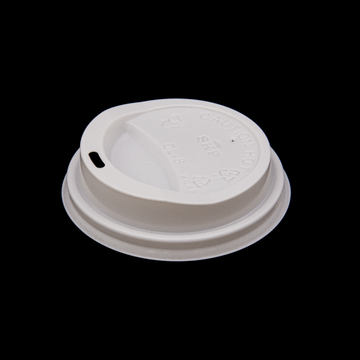 LID FOR COFFEE CUPS 8OZ (FLAT) | LID-TF-DL8W - ROYAL KINGS CO